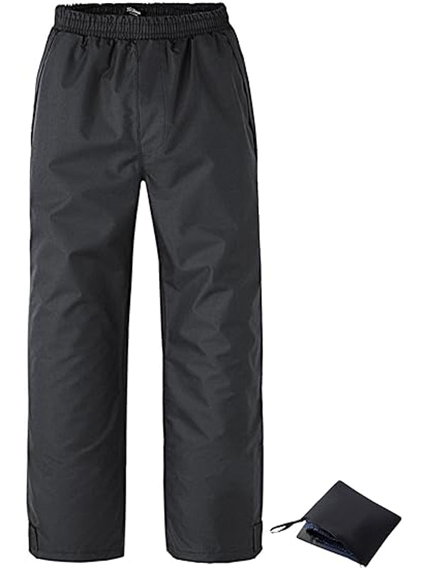 Ubon Mens Rain Pants Waterproof Hiking Pants Lightweight