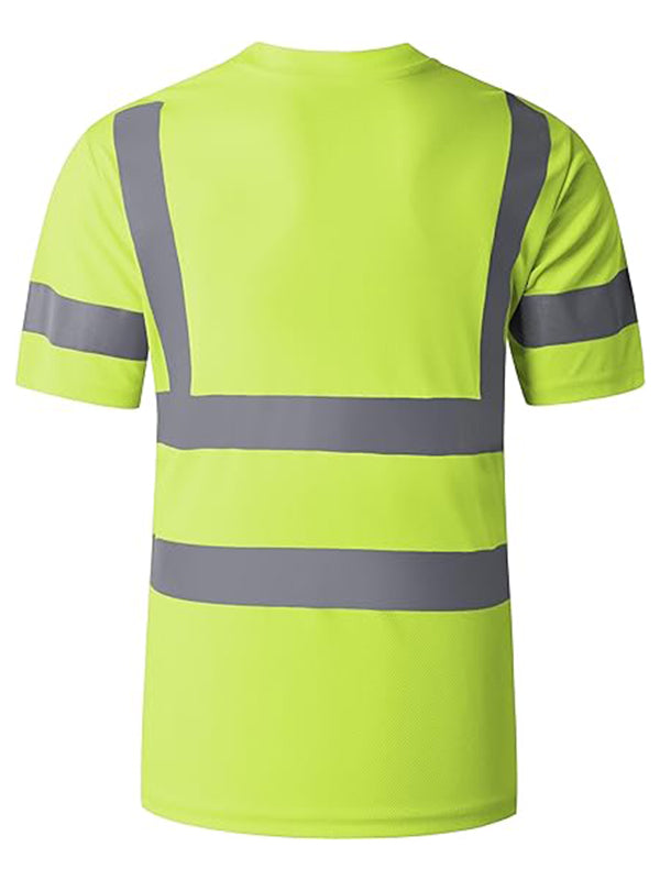 Ubon Safety Shirts for Men, Reflective High Visibility