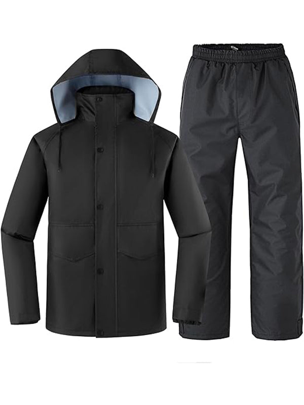 Rain jacket and pants mens on sale