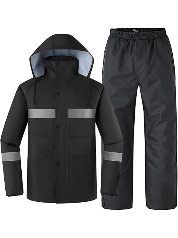 Ubon Waterproof Rain Suits Including Jackets and Pants Rain Gear Lightweight for Men & Women