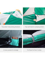 Ubon Ubon Instant Pop up Tent, 2-3 Person Quick Tent for Camping Backpacking 